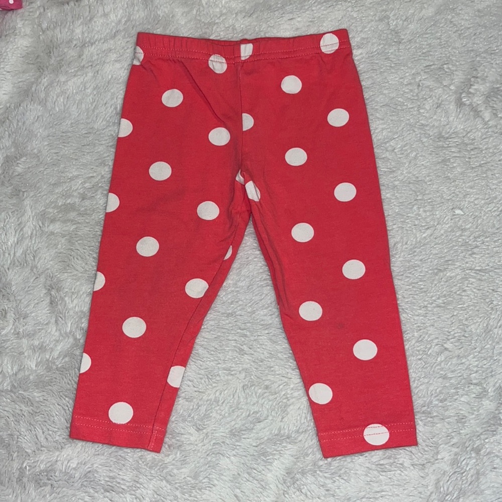 (3 for $10) carters polkadot leggings
